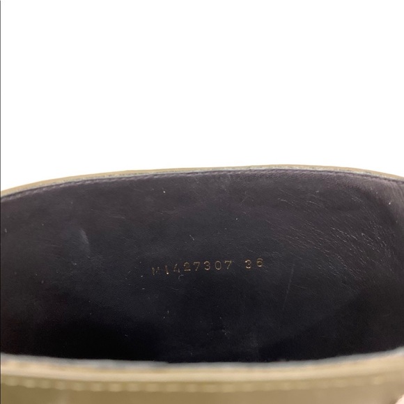 SAINT LAURENT RUBBER RAIN BOOTS - Picture 8 of 11